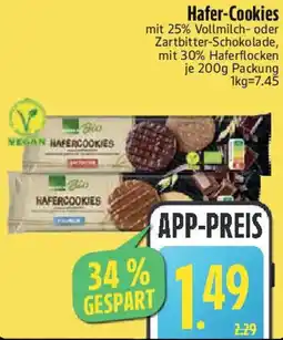 Edeka EDEKA Bio Hafer-Cookies Angebot