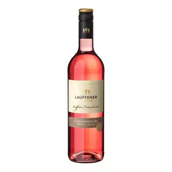 Netto Marken-Discount Lauffener Katzenbeißer Schwarzriesling Rosé QbA 12,5 % vol 0,75 Liter - Inhalt: 5 Flaschen Angebot