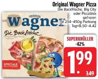 Edeka Original Wagner Pizza Angebot