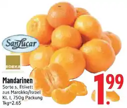 Edeka SanLucar Mandarinen Angebot