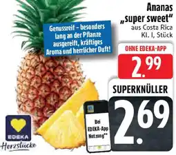 Edeka EDEKA Herzstücke Ananas ,,Super sweet" Angebot