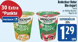 Edeka Andechser Natur Bio-Jogurt Angebot