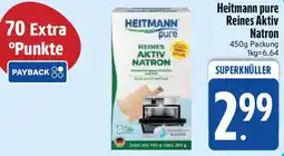 Edeka Heitmann pure Reines Aktiv Natron Angebot