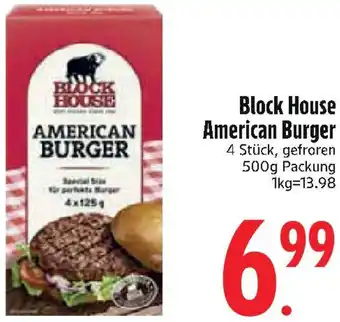 Edeka Block House American Burger Angebot