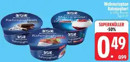 Edeka Weihenstephan Rahmjoghurt Angebot