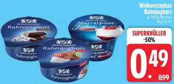 Edeka Weihenstephan Rahmjoghurt Angebot