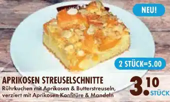 Edeka Aprikosen streuselschnitte Angebot