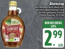 Edeka EDEKA Bio Ahornsirup Angebot