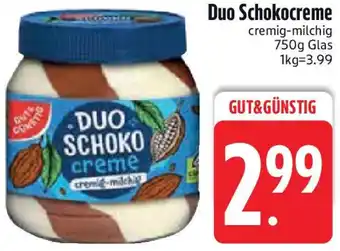 Edeka GUT&GÜNSTIG Duo Schokocreme Angebot