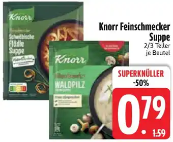 Edeka Knorr Feinschmecker Suppe Angebot