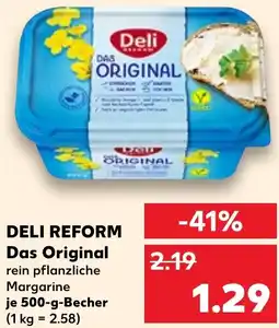 Kaufland DELI REFORM Das Original Angebot