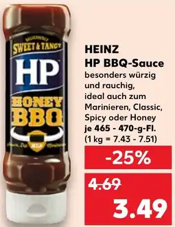 Kaufland HEINZ HP BBQ-Sauce Angebot