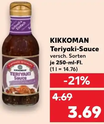 Kaufland KIKKOMAN Teriyaki-Sauce Angebot