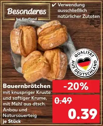 Kaufland Bauernbrötchen Angebot