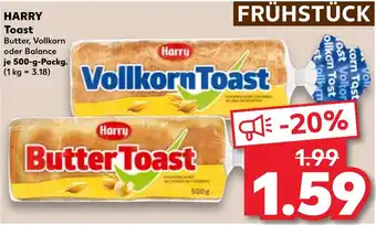 Kaufland HARRY Toast Angebot