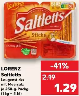 Kaufland LORENZ Saltletts Angebot