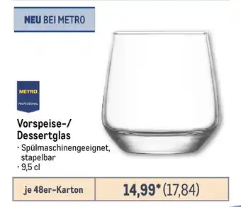 METRO METRO PROFESSIONAL Vorspeise-/ Dessertglas Angebot