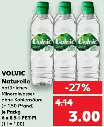 Kaufland VOLVIC Naturelle Angebot