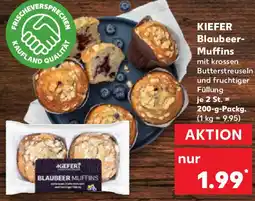 Kaufland KIEFER Blaubeer Muffins Angebot