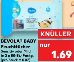 Kaufland BEVOLA BABY Feuchttücher Angebot