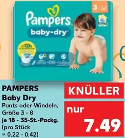 Kaufland PAMPERS Baby Dry Angebot