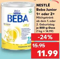 Kaufland NESTLÉ Beba Junior 1+ oder 2+ Angebot