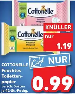 Kaufland COTTONELLE Feuchtes Toilettenpapier Angebot