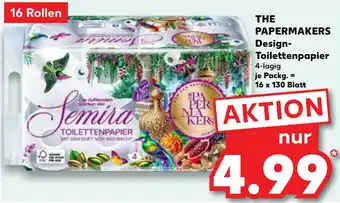 Kaufland THE PAPERMAKERS Design Toilettenpapier Angebot