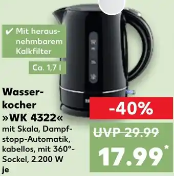 Kaufland Severin Wasserkocher WK 4322 Angebot