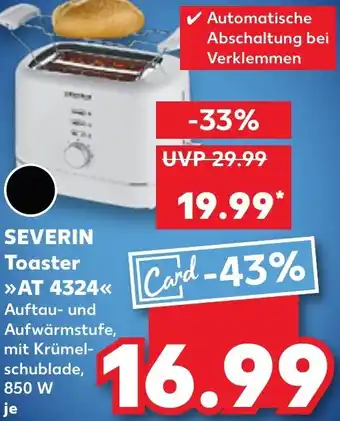 Kaufland SEVERIN Toaster AT 4324 Angebot