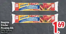 Edeka Henglein Frischer Pizzateig XXL Angebot