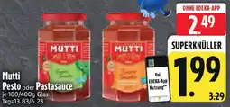 Edeka Mutti Pesto oder Pastasauce Angebot