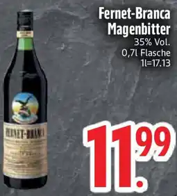 Edeka Fernet-Branca Magenbitter Angebot