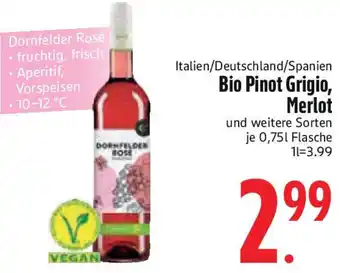 Edeka Bio Pinot Grigio, Merlot Angebot