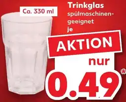 Kaufland Trinkglas Angebot