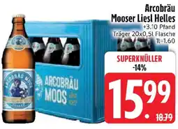 Edeka Arcobräu Mooser Liesl Helles Angebot