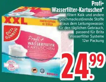 Edeka Gut & Günstig Profi+ Wasserfilter-Kartuschen Angebot