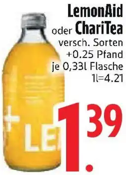 Edeka LemonAid oder ChariTea Angebot