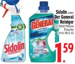 Edeka Sidolin oder Der General Reiniger Angebot