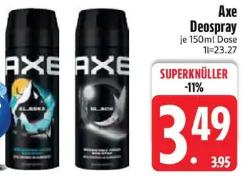 Edeka Ахе Deospray Angebot