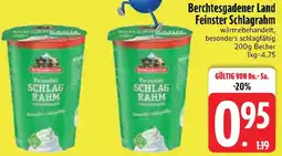 Edeka Berchtesgadener Land Feinster Schlagrahm Angebot