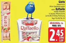 Edeka Giotto oder Raffaello Angebot