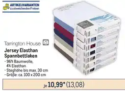 METRO Tarrington House Jersey Elasthan Spannbettlaken Angebot