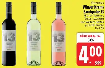 Edeka Winzer Krems Sandgrube 13 Angebot