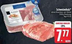 Edeka Schweinehals Angebot