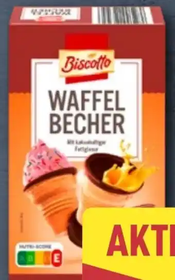 Aldi Nord Biscotto Waffelbecher Angebot