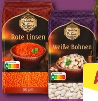 Aldi Nord Schätze des Orients Hülsenfrüchte Angebot