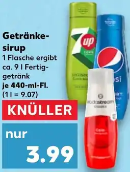 Kaufland Getränkesirup Angebot