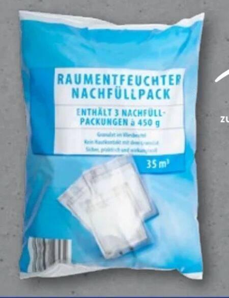 Raumentfeuchter Nachfüllpack Angebot bei Aldi Nord