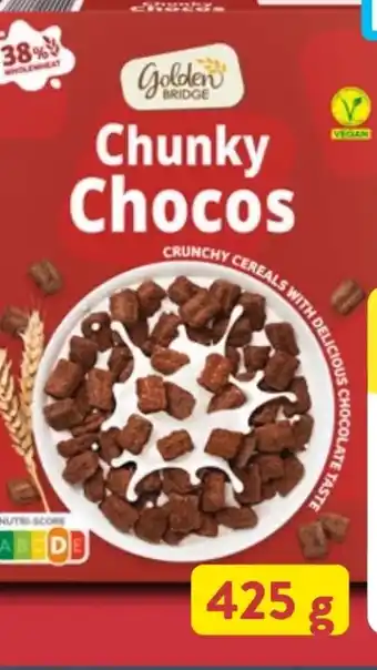 Aldi Nord Golden Bridge Chunky Chocos Angebot